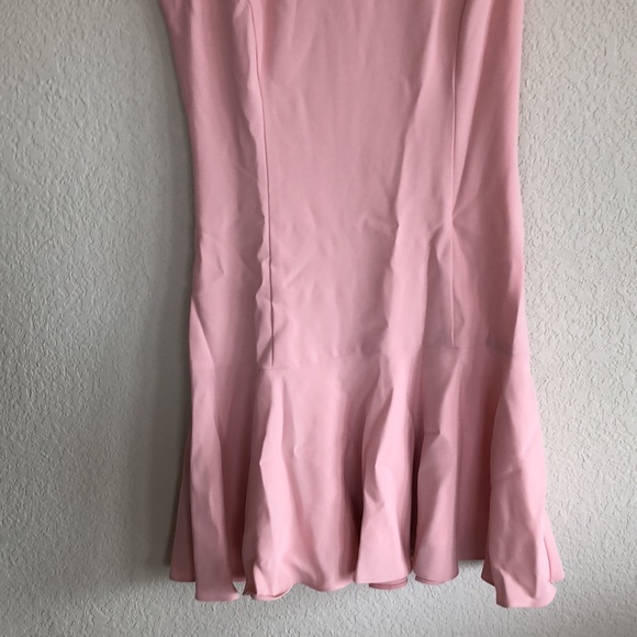 Amanda uprichard hudson mini dress in dusty roses - Picture 5 of 9